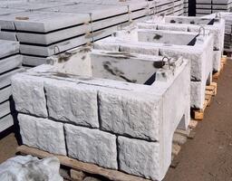 Подпорные стеновые блоки: внешний вид